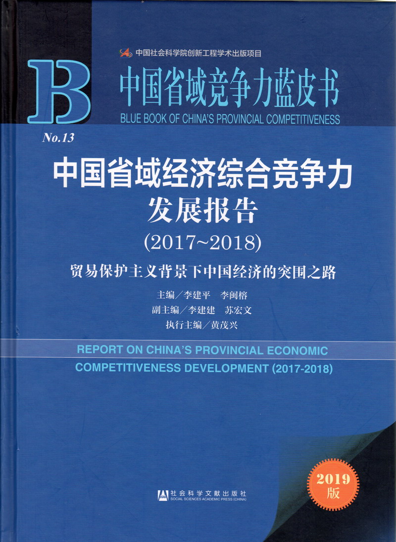 骚逼出水视频中国省域经济综合竞争力发展报告（2017-2018）